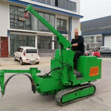 绿化带大型移树机 土球直径80公分铲树机 圆弧式带土球移栽机
