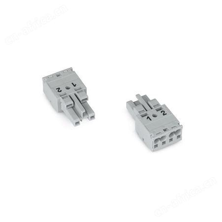 工厂直采 德国 WAGO 紧凑型 PCB 接线端子排 推压键 250-202