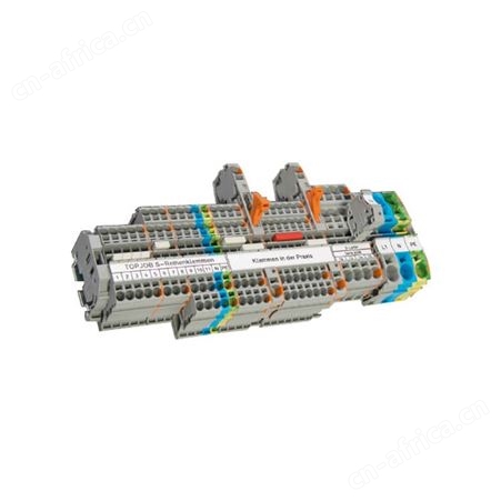 工厂直采 德国 WAGO 紧凑型 PCB 接线端子排 推压键 250-202