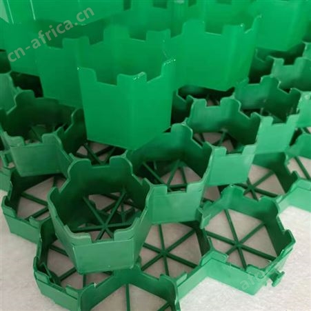 园林绿化用花口 停车位常用高抗压平口植草格 恒洋