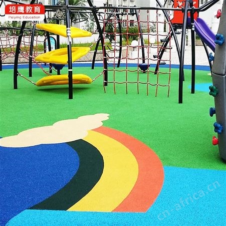 幼儿园EPDM地胶13mm厚塑胶地板 耐磨防水防滑