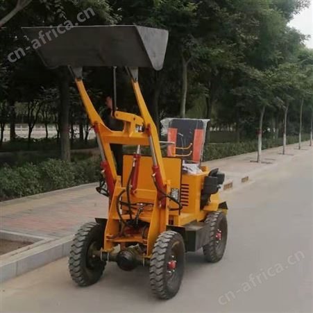 新能源四驱小铲车 农用小型电动小铲车 大功率电动装载机