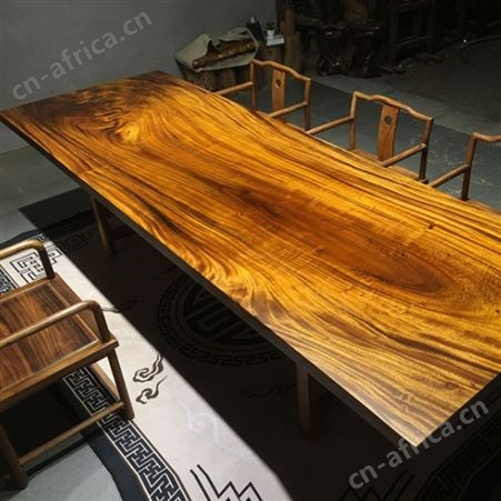 实木泡茶台 朴舍艺品 巴花实木大板桌 简朴